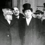 Nicolae Iorga impreuna cu Nicolae Titulescu si Radu Savulescu