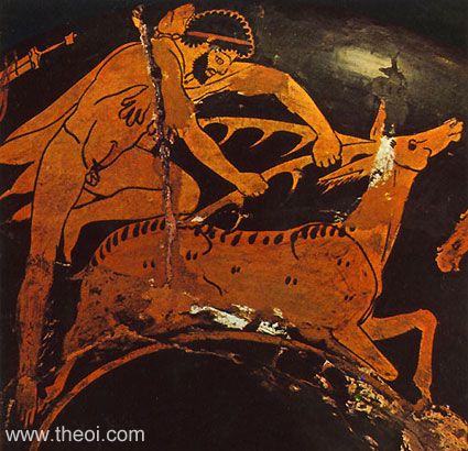 Herakles capturarea ciutei Cerynitiană