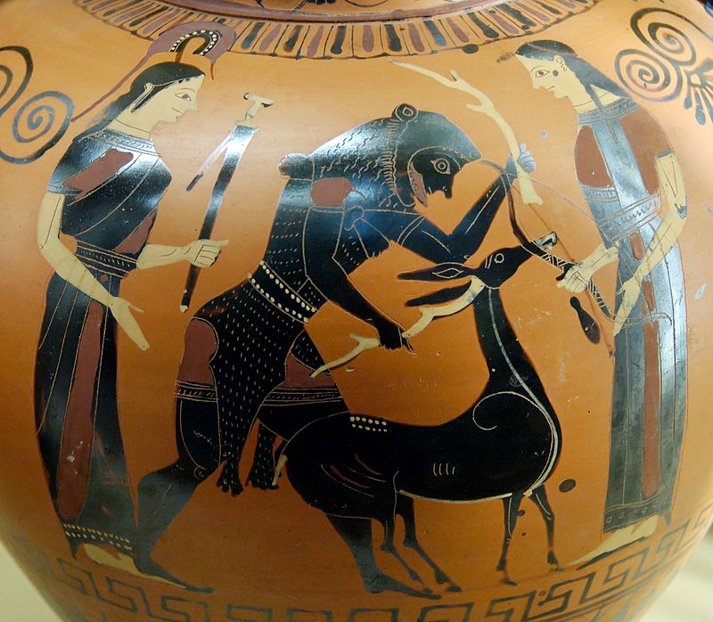 Ciuta capturat din muncile lui Herakles